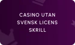 Casino Utan Svensk Licens Skrill