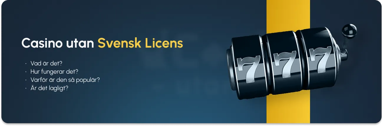 pulära frågor om Casino utan licens
