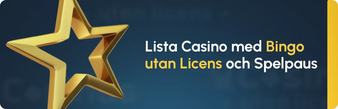Bingo Utan Svensk Licens Lista