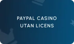 PayPal Casino utan Licens